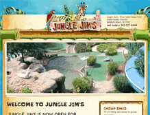 Tablet Screenshot of funatjunglejims.com